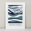 LIGA Organic Tea Towel Fowey 2 LIGA Organic Tea Towel Fowey