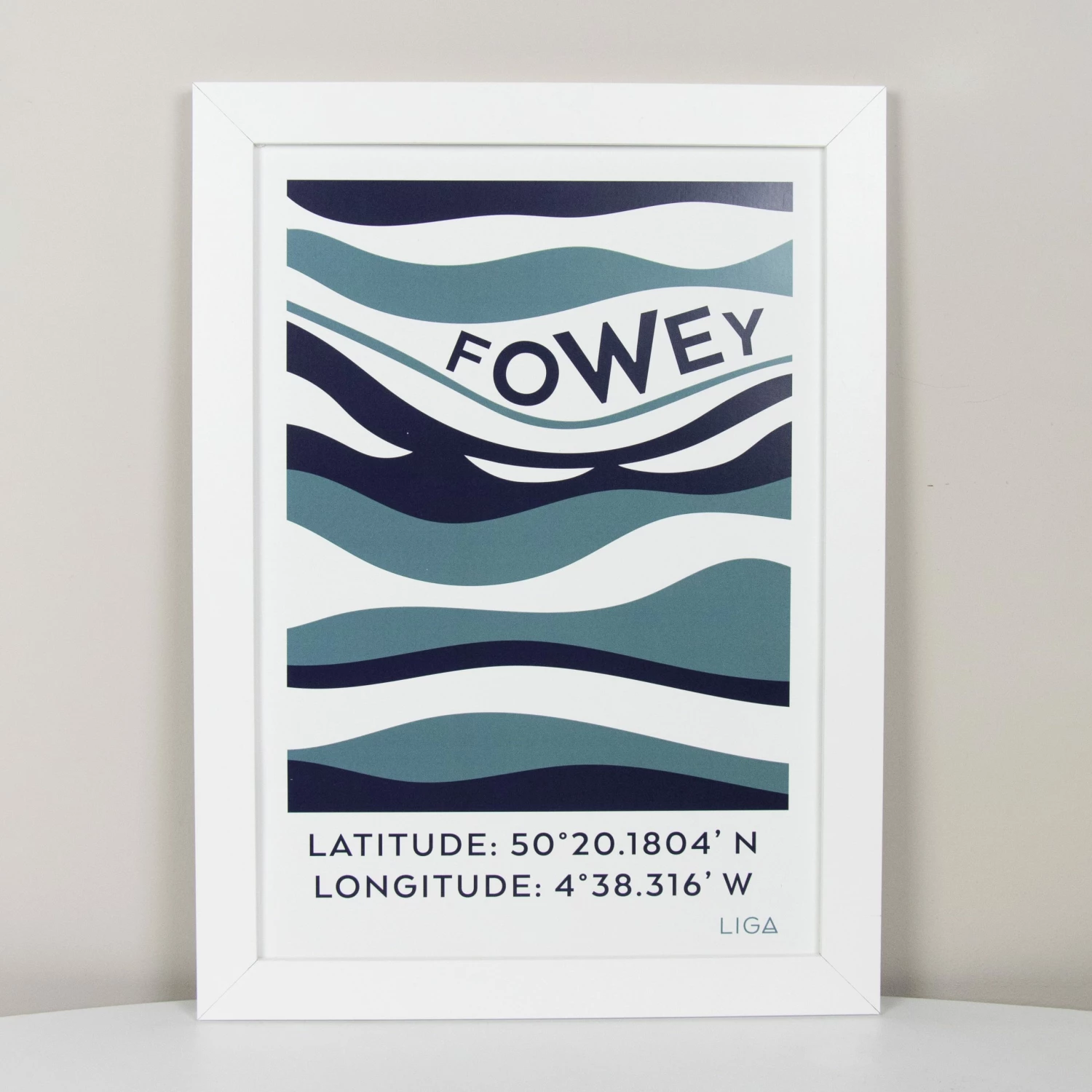 LIGA Organic Tea Towel Fowey 3 LIGA Organic Tea Towel Fowey
