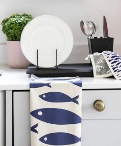 LIGA Fish Tea Towel