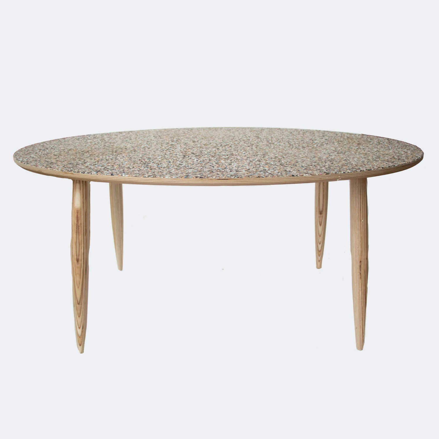 LIGA Beach Clean Oval Coffee Table 3 LIGA Beach Clean Oval Coffee Table