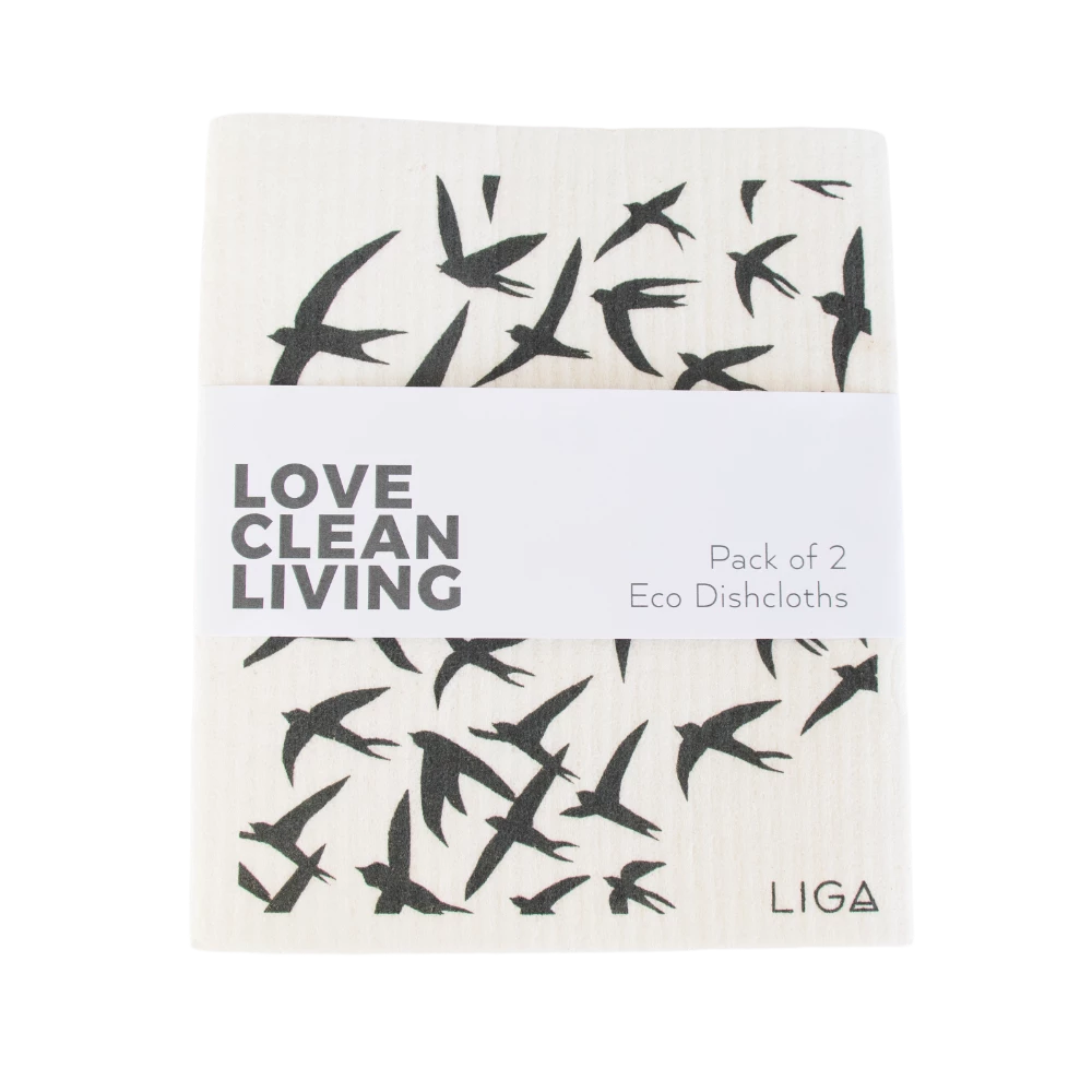 LIGA Eco Dishcloths Swallow Dandelion 3 LIGA Eco Dishcloths Swallow Dandelion
