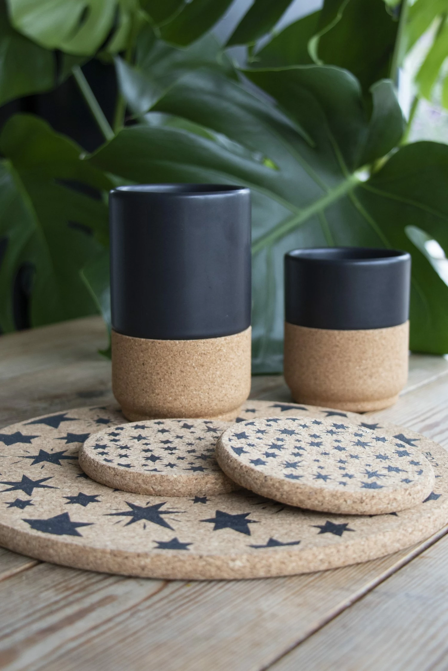 LIGA Cork Sets | Grey Stars 4 LIGA Cork Sets | Grey Stars