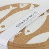 LIGA Cork Placemat - White Fish