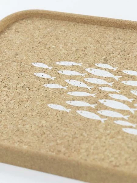 LIGA Cork Drinks Tray - Fish 3 LIGA Cork Drinks Tray - Fish