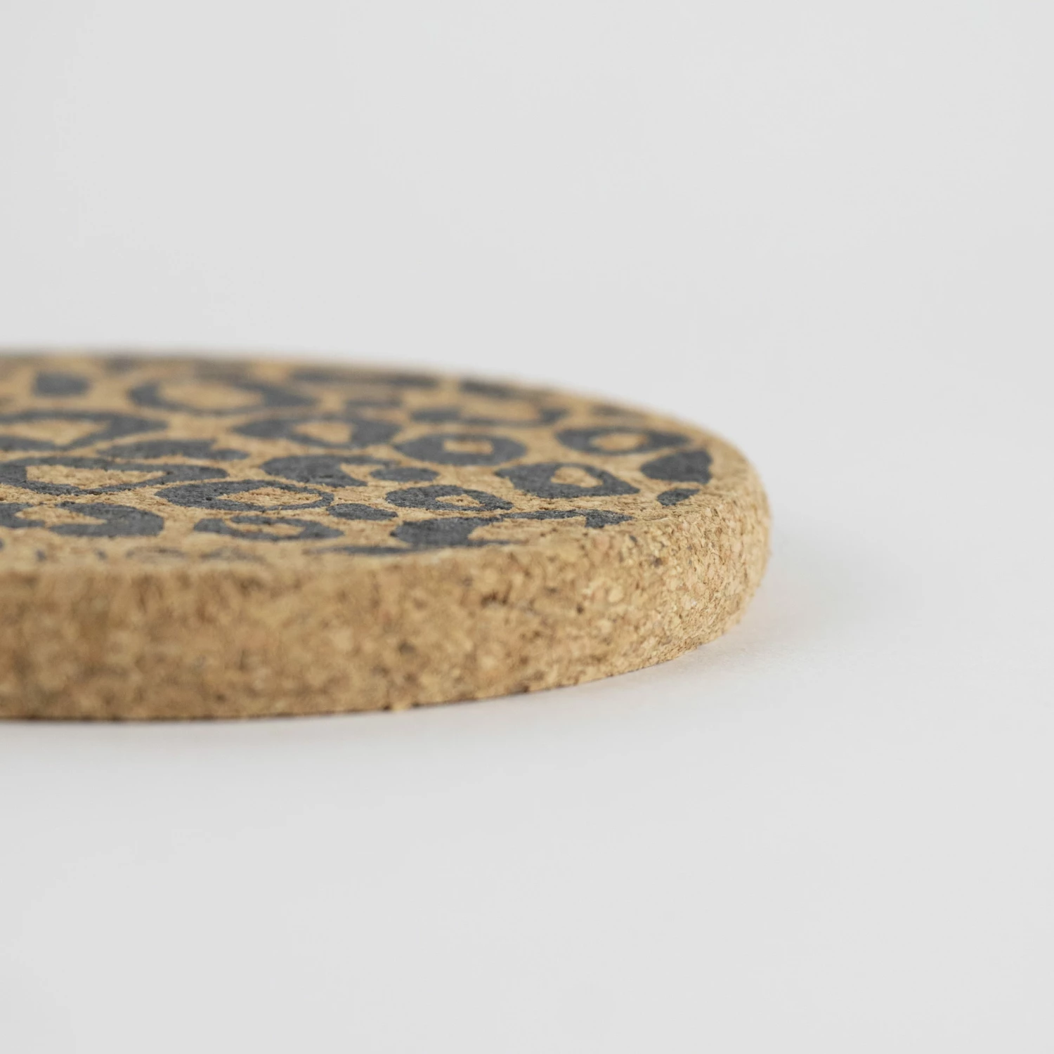 LIGA Cork Coaster Leopard Print Set 7 LIGA Cork Coaster Leopard Print Set
