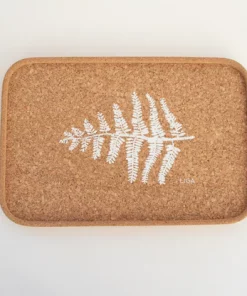 LIGA Fern Rectangle Cork Tea Tray
