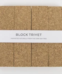 LIGA Cork Block Trivet