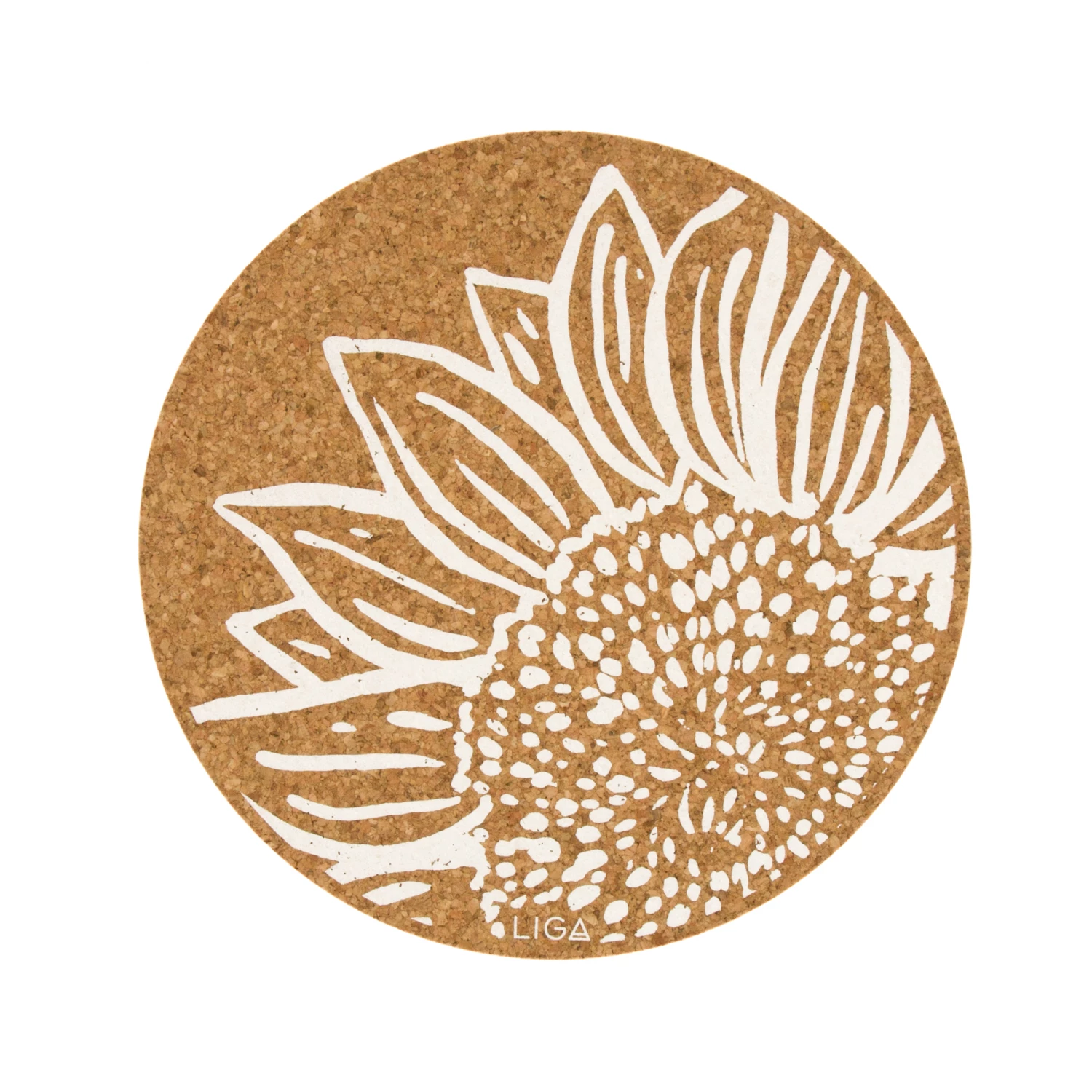 LIGA Cork Placemat Sunflower 3 LIGA Cork Placemat Sunflower
