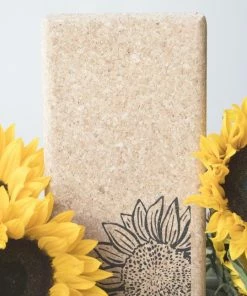 LIGA Cork Sunflower Yoga Block