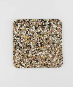 LIGA Set of 4 Beach Clean Square Coasters