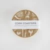 LIGA Cork Coaster Thistles Set 2 LIGA Cork Coaster Thistles Set