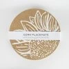 LIGA Cork Placemats Sunflower Set