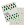 LIGA Pack of 2 Tree and Star Eco Dishcloths 1 LIGA Pack of 2 Tree and Star Eco Dishcloths