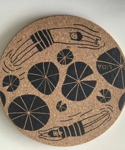 LIGA Cork Placemat Wild Swimmers