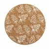 LIGA Cork Placemat Pinecones White 2 LIGA Cork Placemat Pinecones White