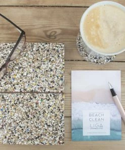 LIGA Beach Clean A5 Notebook