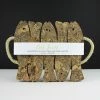 LIGA Large Marbled Cork Fish Trivet