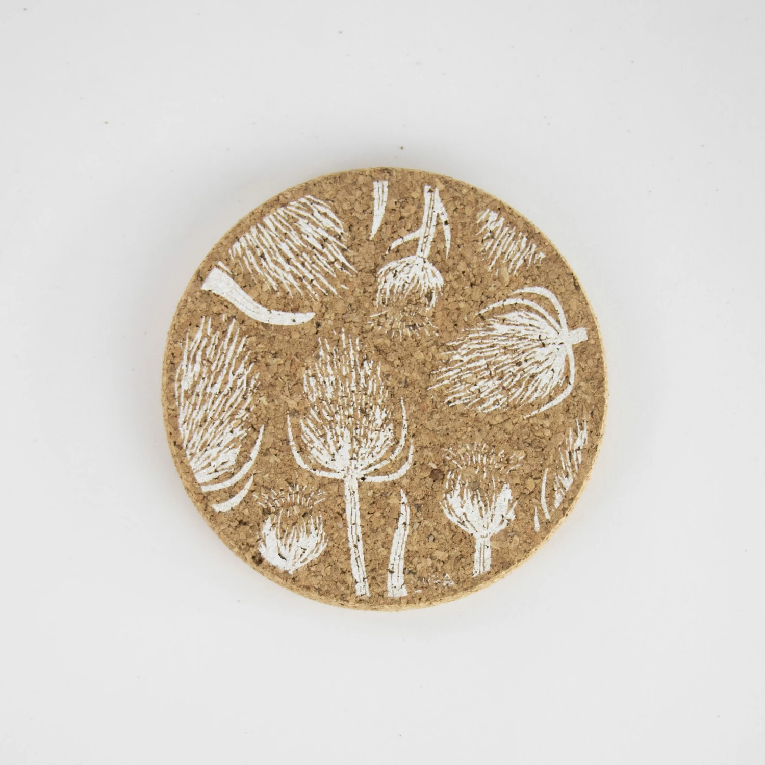 LIGA Cork Coaster Thistles Set 5 LIGA Cork Coaster Thistles Set