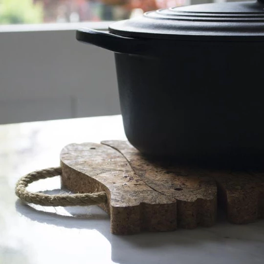 LIGA Five Fish Cork Trivet 5 LIGA Five Fish Cork Trivet