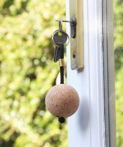 LIGA Cork Keyring Ball