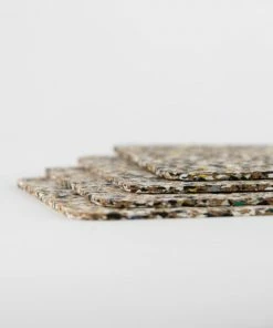 LIGA Set of 4 Beach Clean Square Coasters