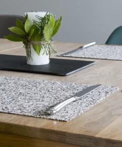 LIGA Set of 4 Square Cork and Recycled Plastic Beach Clean Coaster