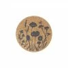 LIGA Cork Coaster Wildflowers Set