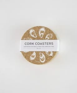 LIGA Cork Coaster Oysters Set