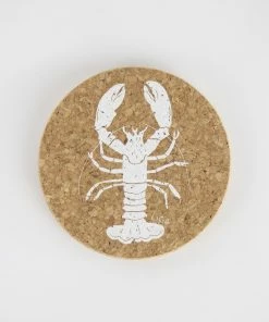 LIGA Cork Coaster Lobster Set