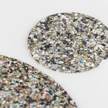 LIGA Beach Clean Round Coaster Sets 4 LIGA Beach Clean Round Coaster Sets