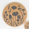LIGA Wildflower Cork Placemat 1 LIGA Wildflower Cork Placemat