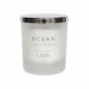 LIGA Citrus Breeze and Driftwood Ocean Candle in Glass Votive