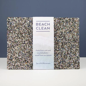 LIGA Eco Placemats Beach Clean Set Of 4 4 LIGA Eco Placemats Beach Clean Set Of 4