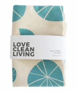 LIGA Organic Cotton Wild Swimmers Tea Towel