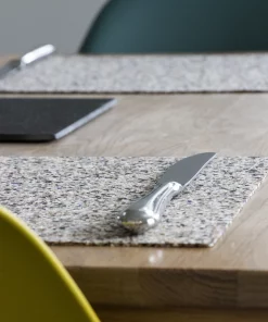 LIGA Cork and Reycled Plastic Beach Clean Rectangular Placemats Set of 4