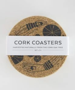 LIGA Cork Coasters Wild Swimmers Set