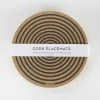 LIGA Cork Placemats Orbit Grey Set 1 LIGA Cork Placemats Orbit Grey Set