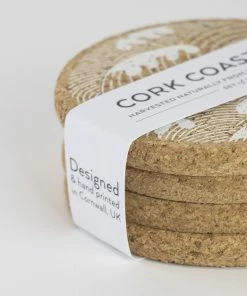 LIGA Cork Coaster Wave Set