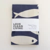 LIGA Fish In The Sea Tea Towel Organic Cotton 1 LIGA Fish In The Sea Tea Towel Organic Cotton