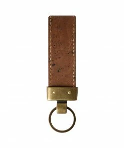 LIGA Dark Natural Sustainable Cork Key Fob