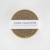 LIGA Cork Coaster Orbit Grey Set