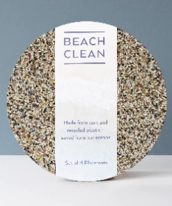 LIGA Round Beach Clean Eco Placemats