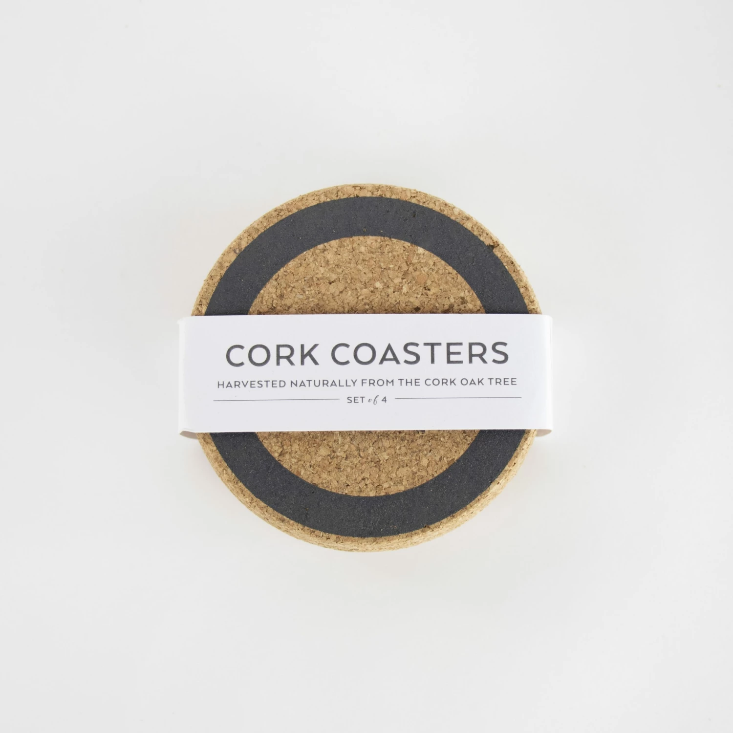 LIGA Cork Coaster Earth Grey Set 3 LIGA Cork Coaster Earth Grey Set