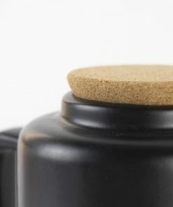 LIGA Teapot For Two Matt Black