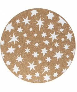 LIGA Cork Placemat Stars