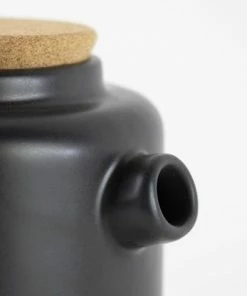 LIGA Teapot For Two Matt Black