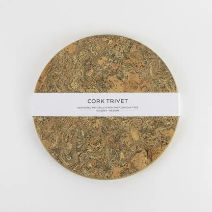 LIGA Ice Grey Trivet Round Medium 3 LIGA Ice Grey Trivet Round Medium