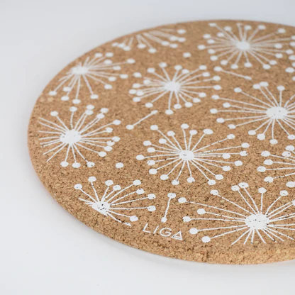 LIGA Dandelion Cork Placemat 3 LIGA Dandelion Cork Placemat